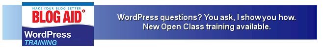 OpenClassBanner Open Class WordPress Training