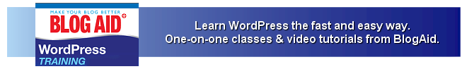 BlogAid WordPress Classes BlogAid WordPress Classes